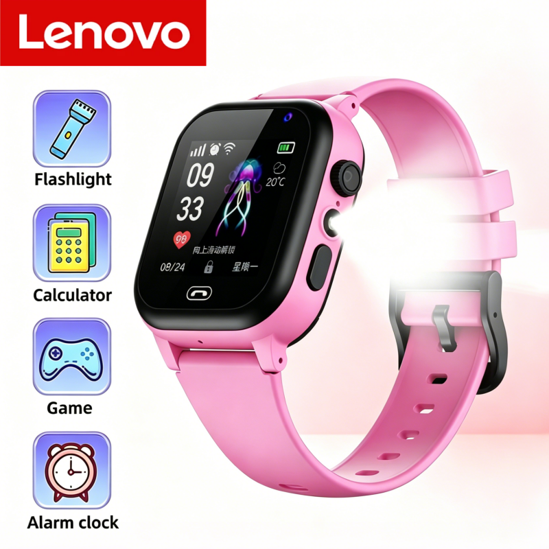 Smartwatch Watches For Kids With Gps - Lenovo Kids Smart Watch 4G SIM