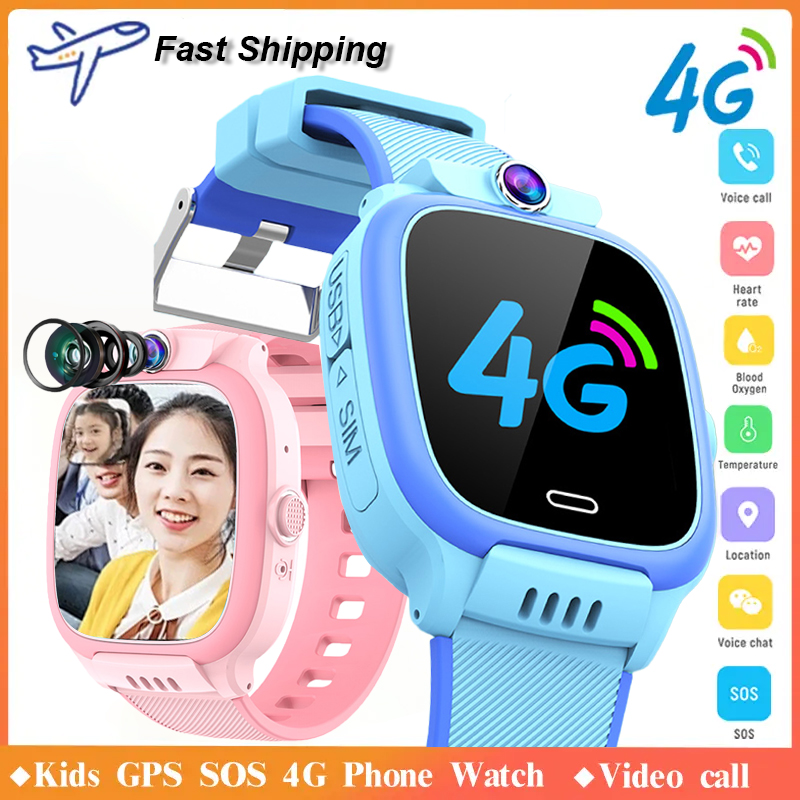 Smartwatch Watches For Kids With Gps - 2026 New Kids 4G Smart Watch