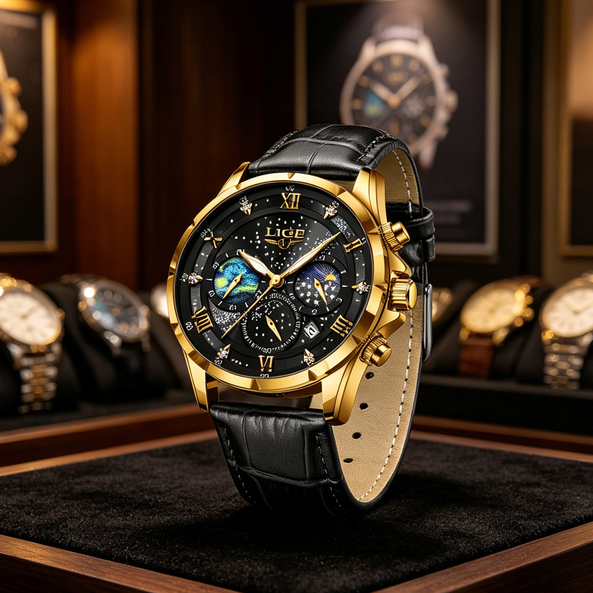 Smartwatch Army Watches For Men - LIGE 2026 Top Luxury Brand Men