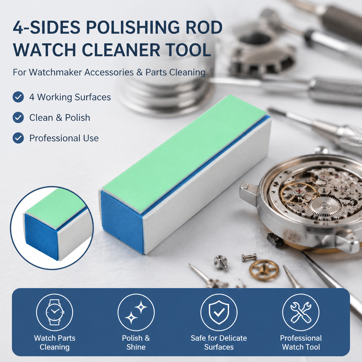 Crystal Press Tool - For Watchmaker Accessories Tools 1-10pcs Watch