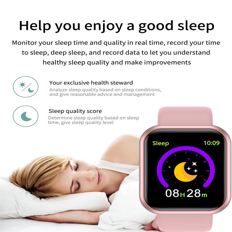 Smartwatch Watches Birthday Gift For Men - Y68 Smart Watch Men Women Wristwatches