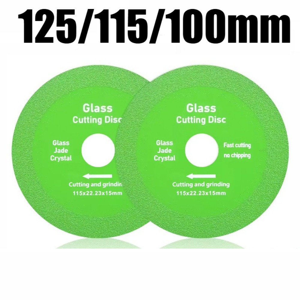 Crystal Press Tool - 125/100/115mm Diamond Cutting Disc for Glass