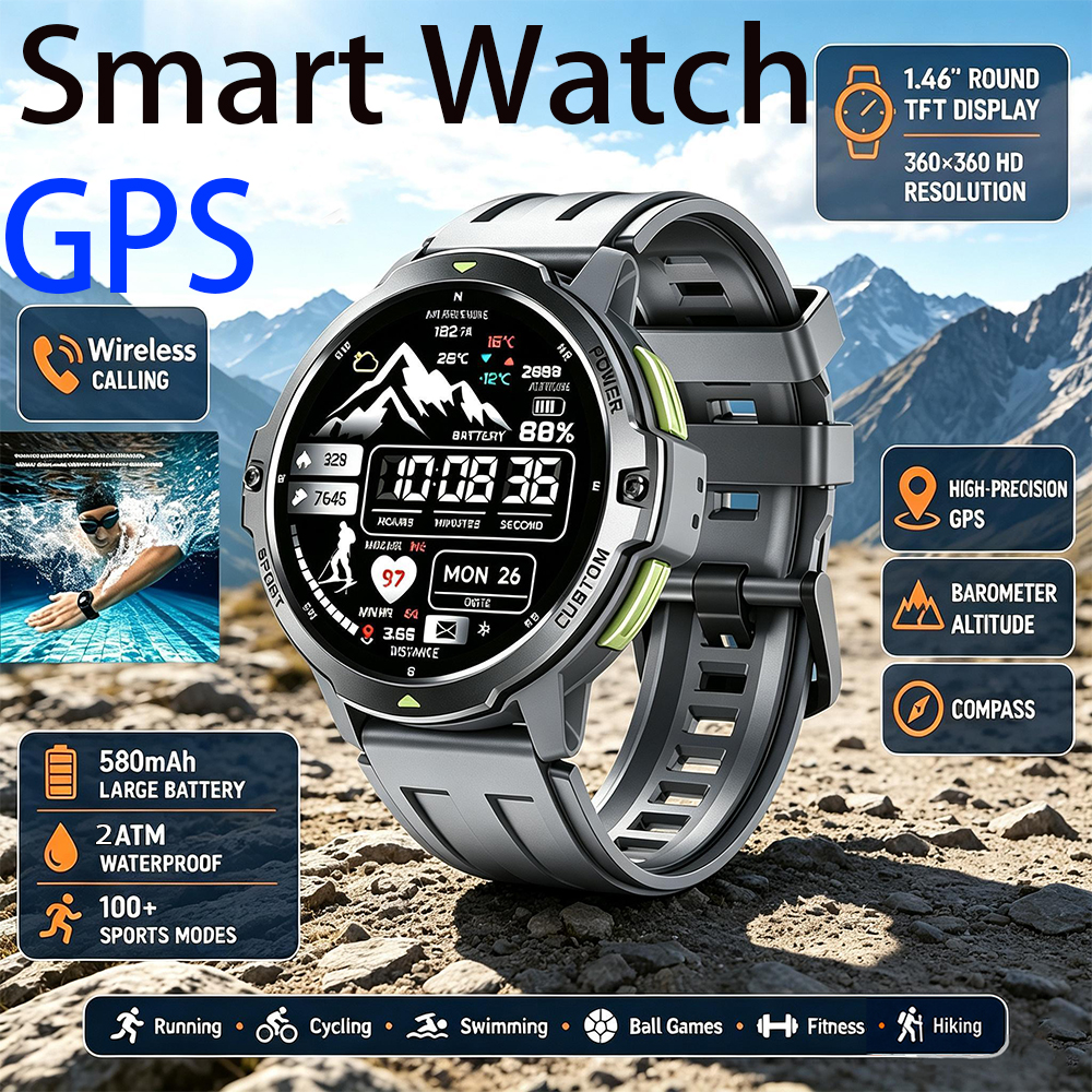 NEW 6-Axis Gyroscope Military  - Smartwatch Timex Watches For Women 리뷰 및 가격