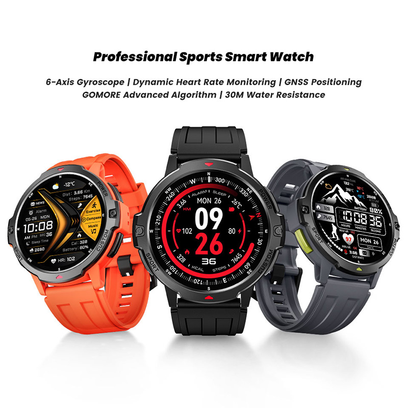 NEW 6-Axis Gyroscope Military  - Smartwatch Timex Watches For Women 리뷰 및 가격