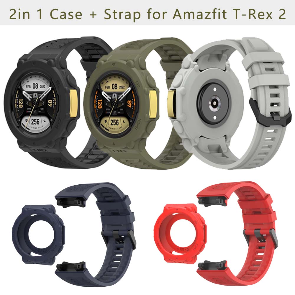 Silicone Strap&Case For Huami  - Smartwatch Watches For Women Smart 리뷰 및 가격