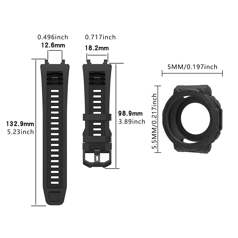 Silicone Strap&Case For Huami  - Smartwatch Watches For Women Smart 리뷰 및 가격