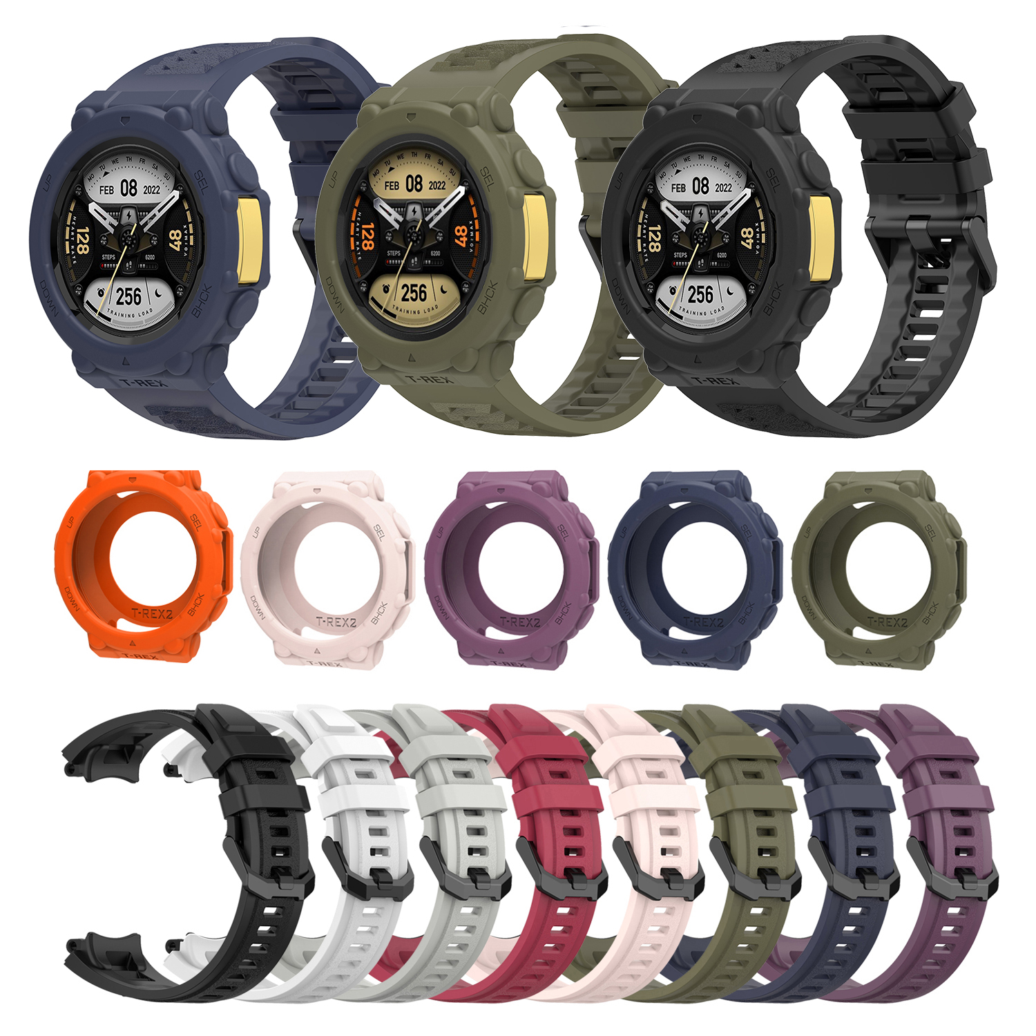 Silicone Strap&Case For Huami  - Smartwatch Watches For Women Smart 리뷰 및 가격