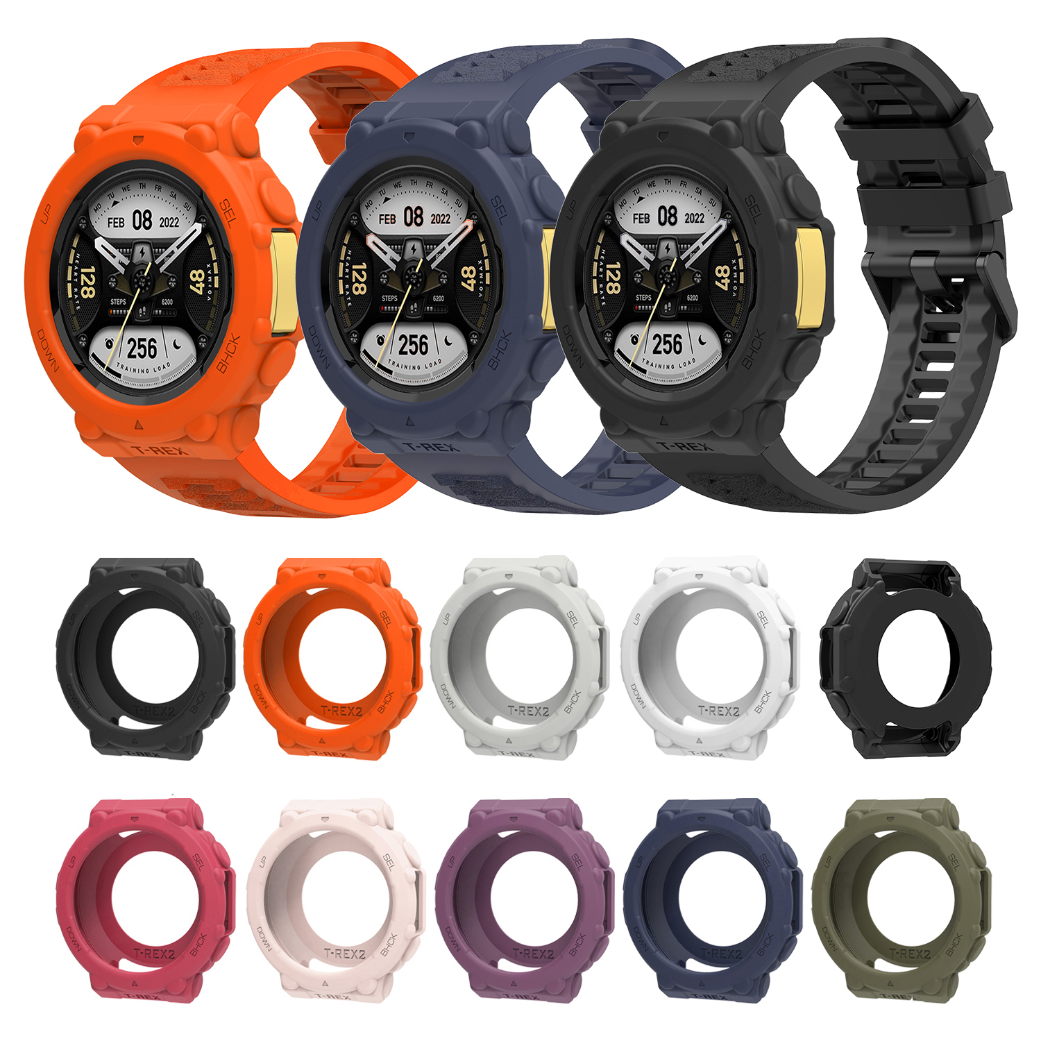 Silicone Strap&Case For Huami  - Smartwatch Watches For Women Smart 리뷰 및 가격