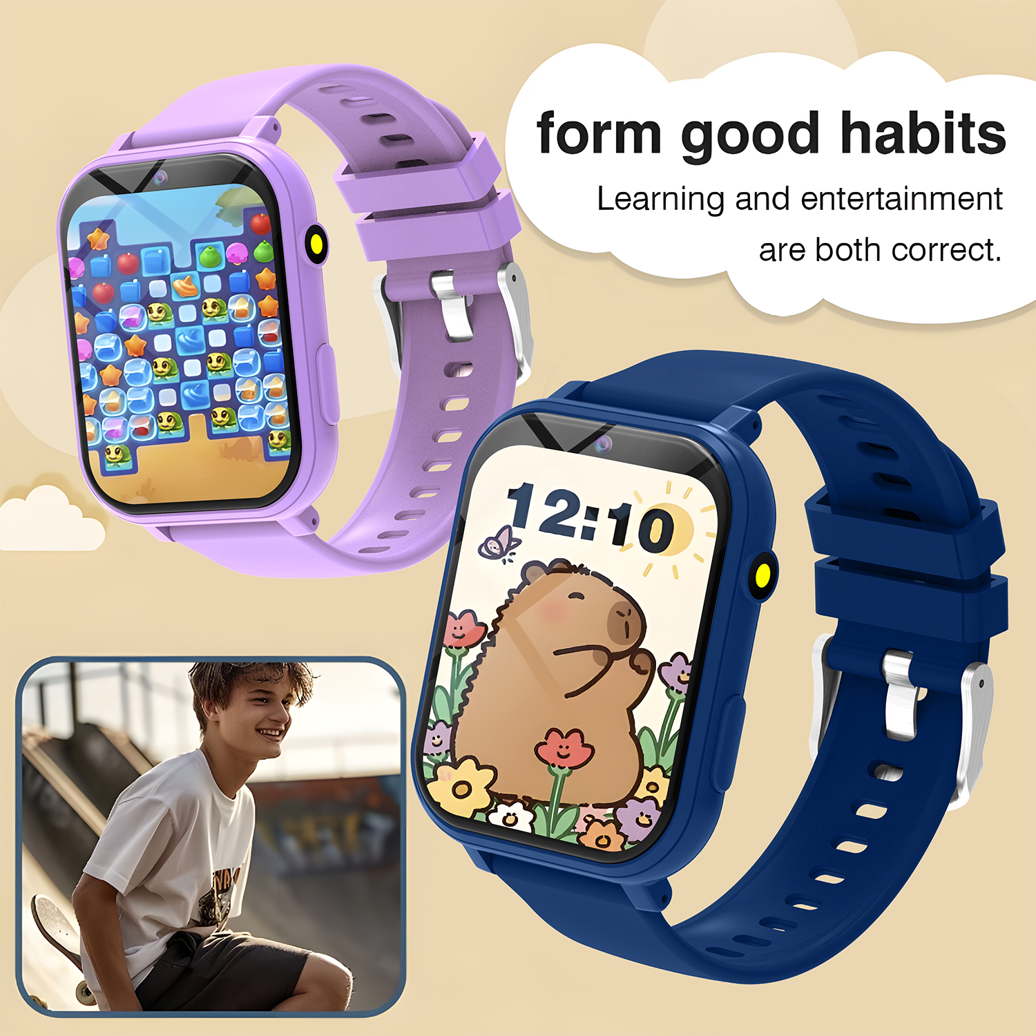 Kids Smart Watch Games Camera  - Smartwatch Watches For Kid Girl 리뷰 및 가격
