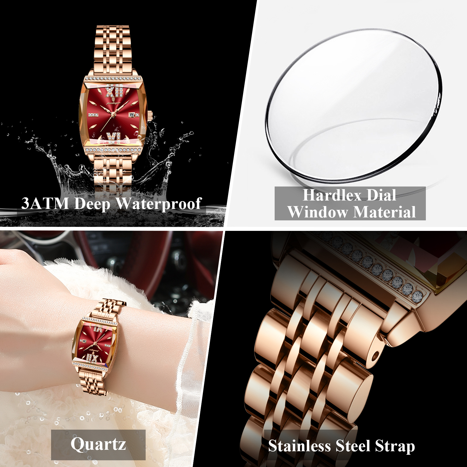 POEDAGAR Fashion Watch For Wom - Waterproof Diving Watch 리뷰 및 가격