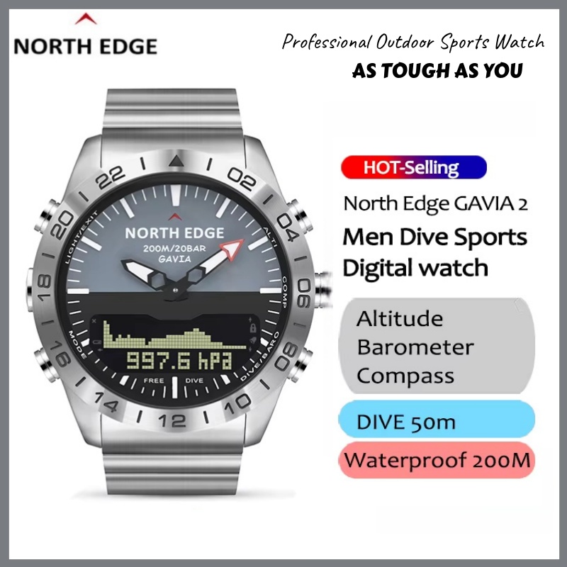 NORTH EDGE Luxury Men Smart Wa - Smartwatch Army Watches For Men 리뷰 및 가격