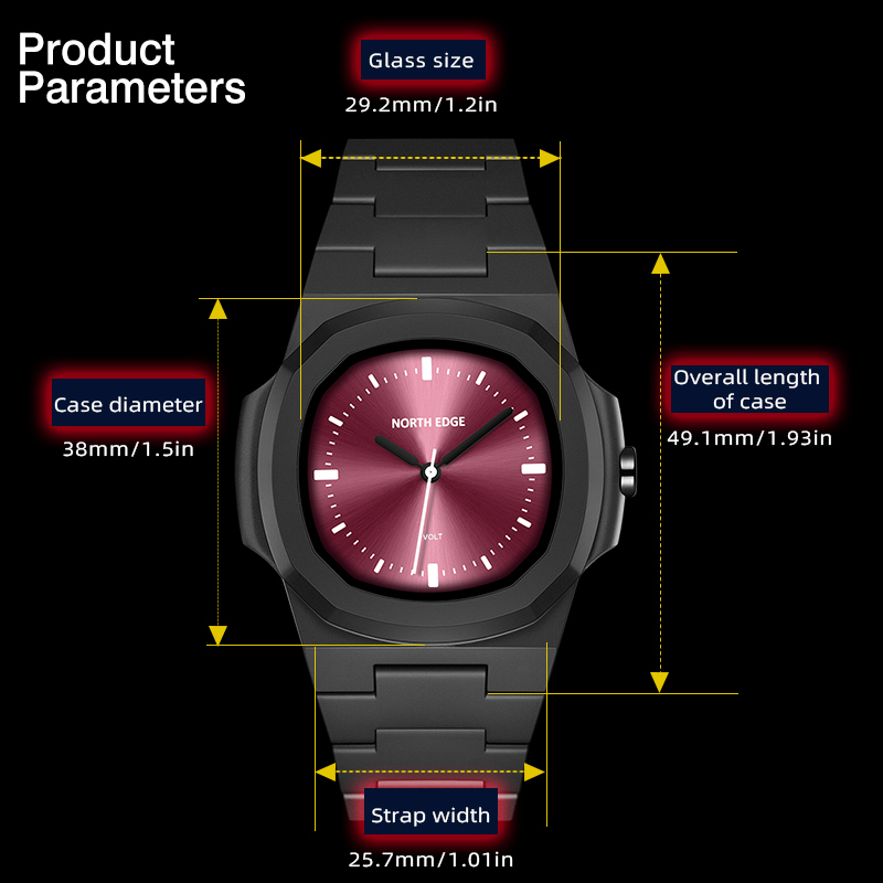 NORTH EDGE Watch for Man New V - Waterproof Diving Watch 리뷰 및 가격