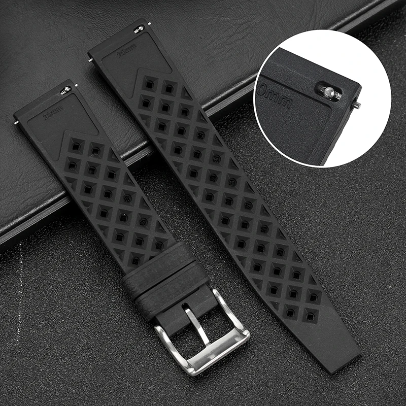 20mm 22mm Tropic Rubber Watch  - Smartwatch Casio Watches For Men 리뷰 및 가격