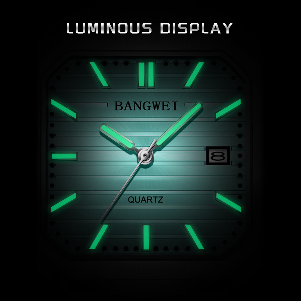 BANGWEI Luxury Quartz Men Watc - Smartwatch Square Watches For Men 리뷰 및 가격