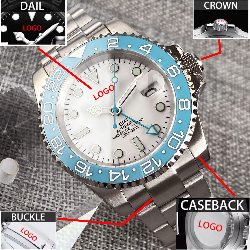 Customized 40mm Ice Blue Dial  - Waterproof Diving Watch 리뷰 및 가격