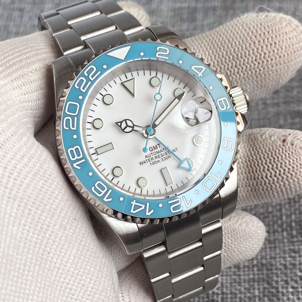 Customized 40mm Ice Blue Dial  - Waterproof Diving Watch 리뷰 및 가격