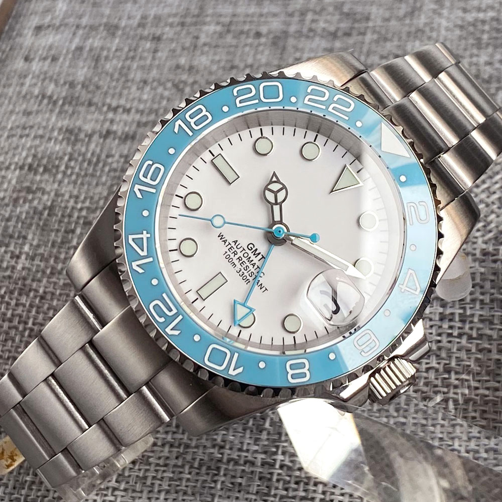 Customized 40mm Ice Blue Dial  - Waterproof Diving Watch 리뷰 및 가격