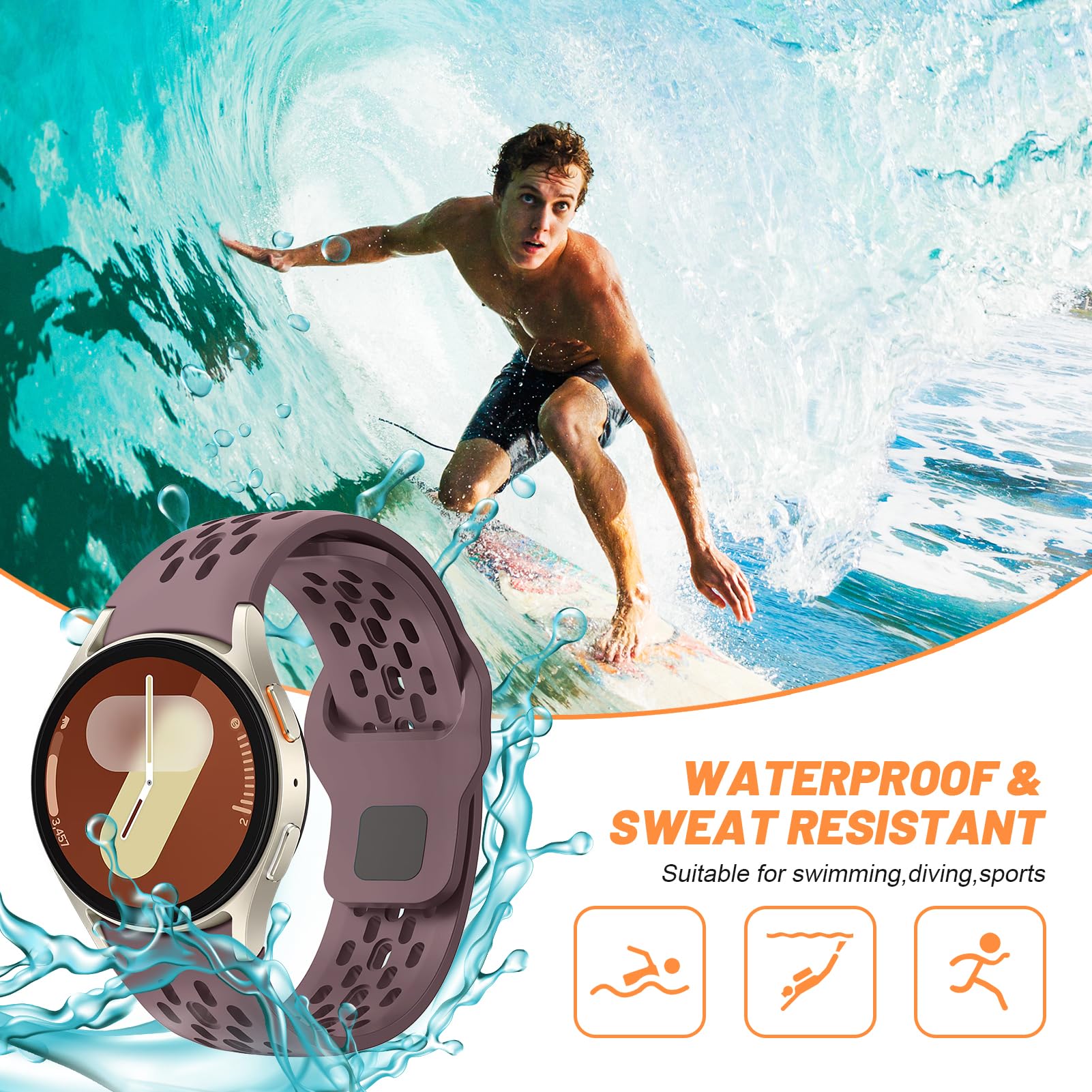 Strap for Samsung Galaxy Watch - Smartwatch Samsung Watches For Men 리뷰 및 가격