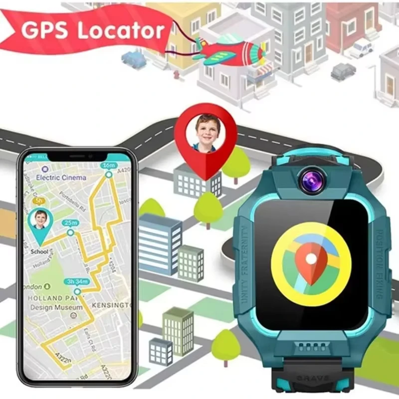 New Kids Smart Watch SOS Antil - Smartwatch Watches For Kids With Gps 리뷰 및 가격