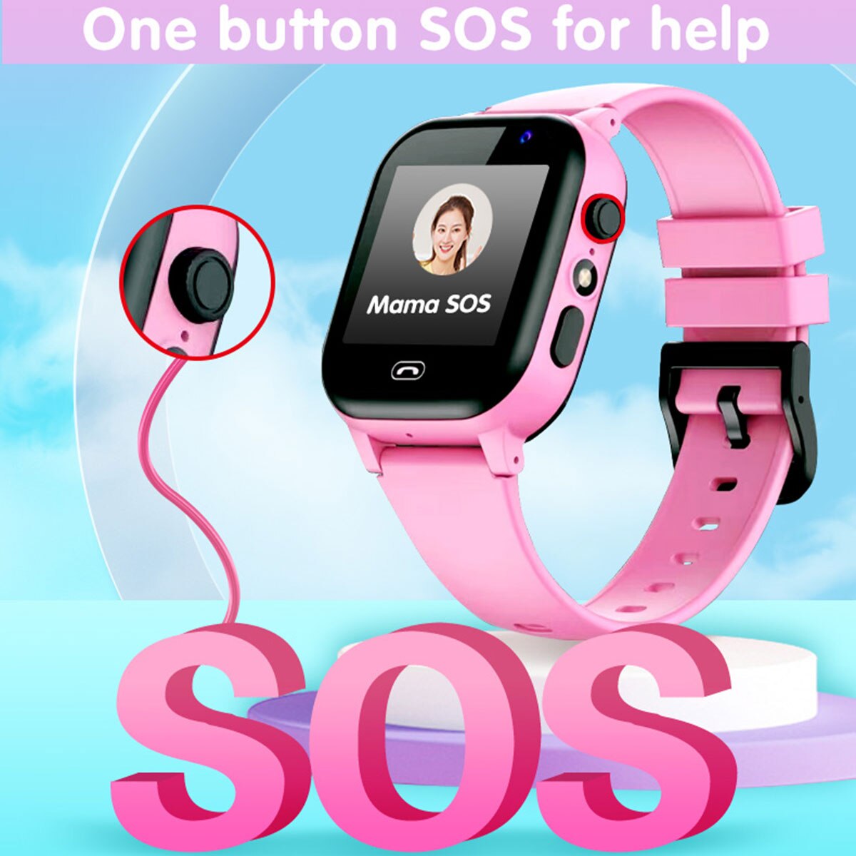 Kids Smart Watch SOS Call Outd - Smartwatch Watches For Kid Girl 리뷰 및 가격