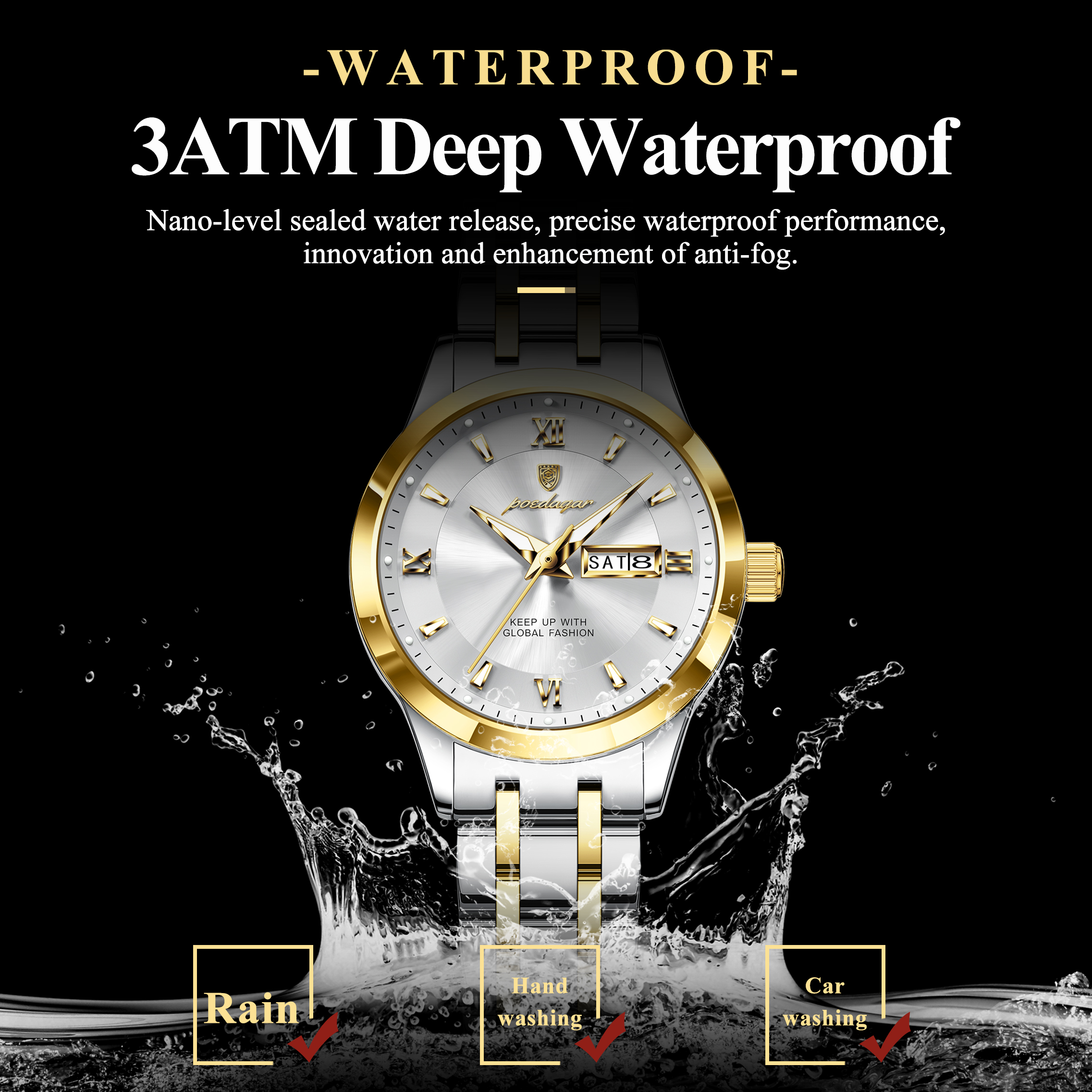 POEDAGAR Fashion Women Watch L - Waterproof Diving Watch 리뷰 및 가격