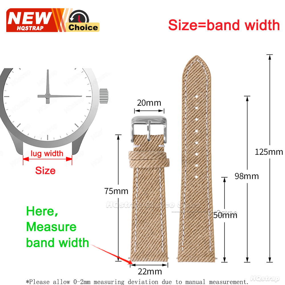 Nylon Denim Fabric Watch Strap - Smartwatch Samsung Watches For Men 리뷰 및 가격