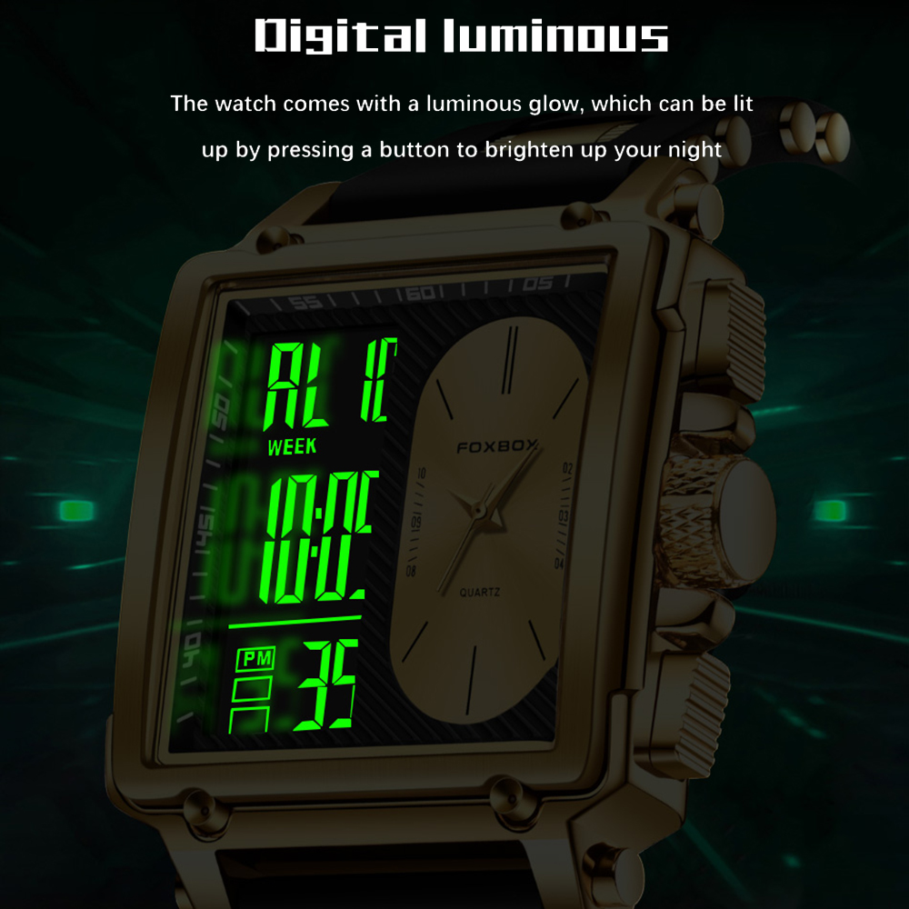 LIGE Top Original Square Digit - Smartwatch Square Watches For Men 리뷰 및 가격