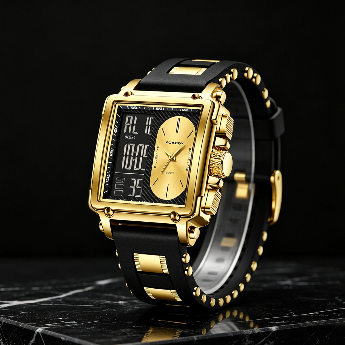 LIGE Top Original Square Digit - Smartwatch Square Watches For Men 리뷰 및 가격