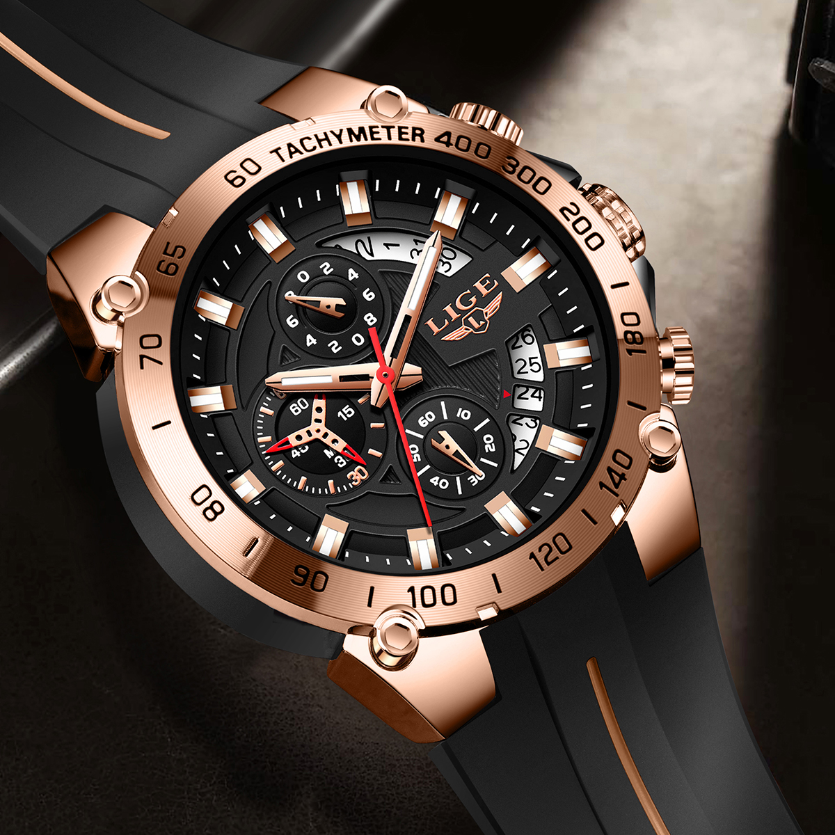 LIGE 2026 Brand Watch Men Sili - Smartwatch Army Watches For Men 리뷰 및 가격