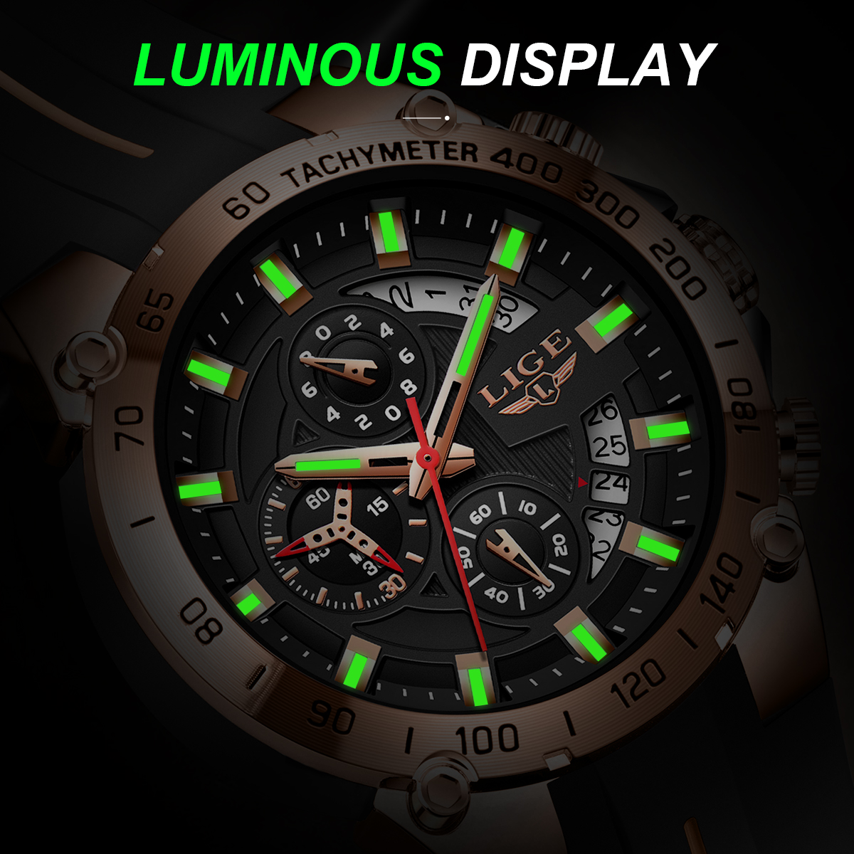 LIGE 2026 Brand Watch Men Sili - Smartwatch Army Watches For Men 리뷰 및 가격
