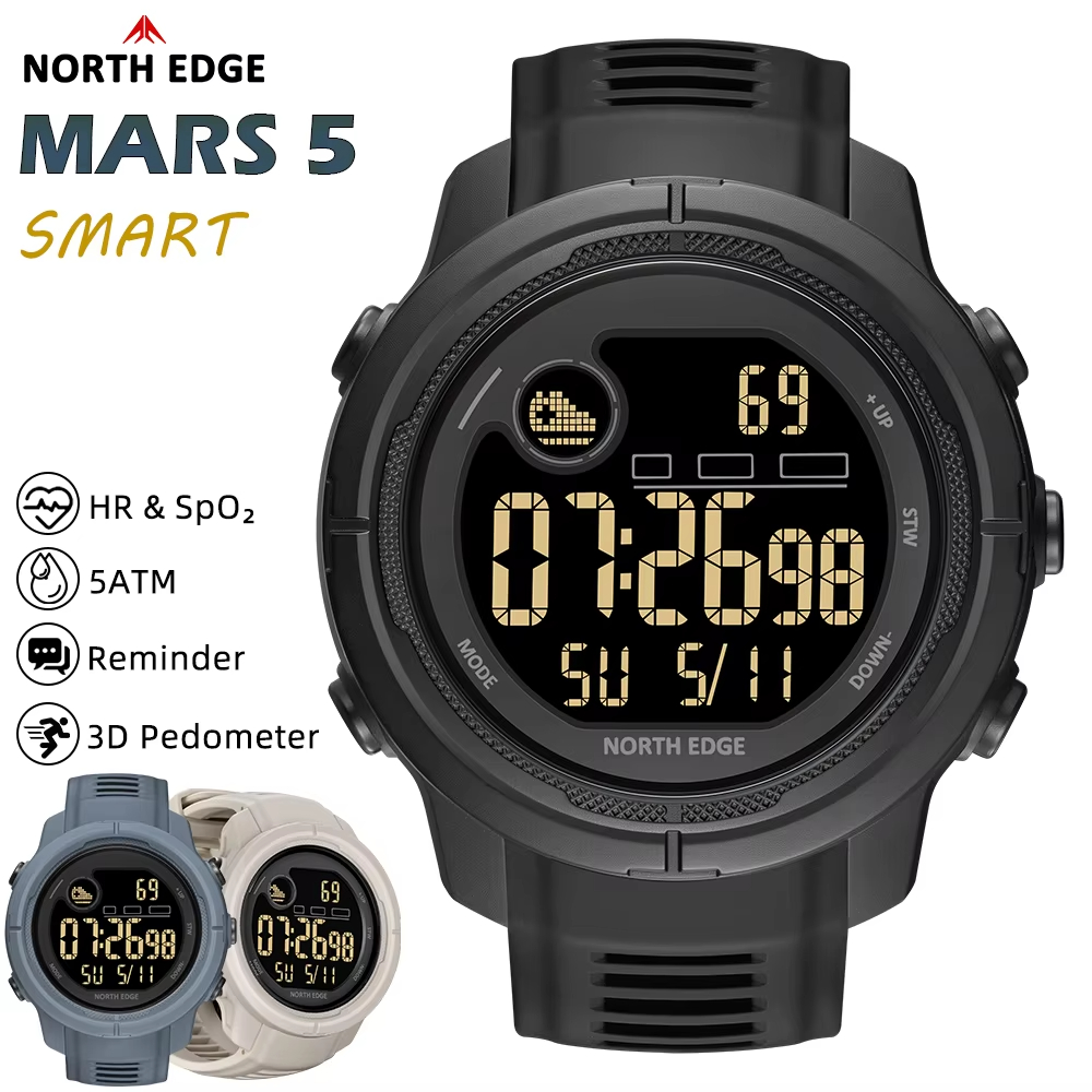 NORTH EDGE NEW MARS 5 Men's Di - Smartwatch New Watches For Women 리뷰 및 가격