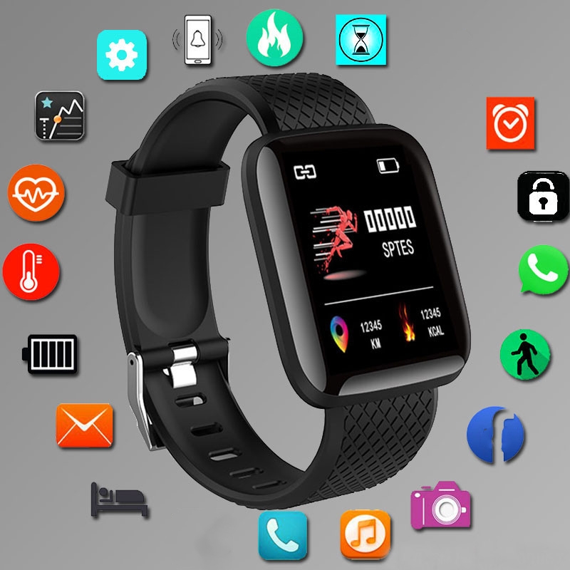 Sport Smartwatch Fitness Brace - Smartwatch Square Watches For Men 리뷰 및 가격