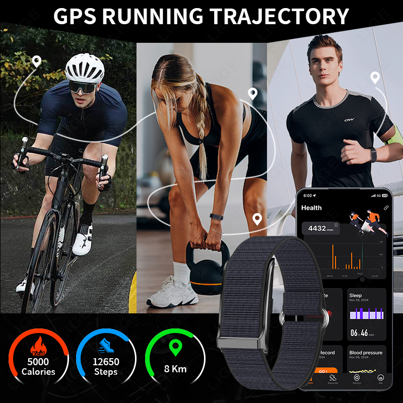 LIGE Smart Watch Heart Rate Bl - Smartwatch Square Watches For Men 리뷰 및 가격
