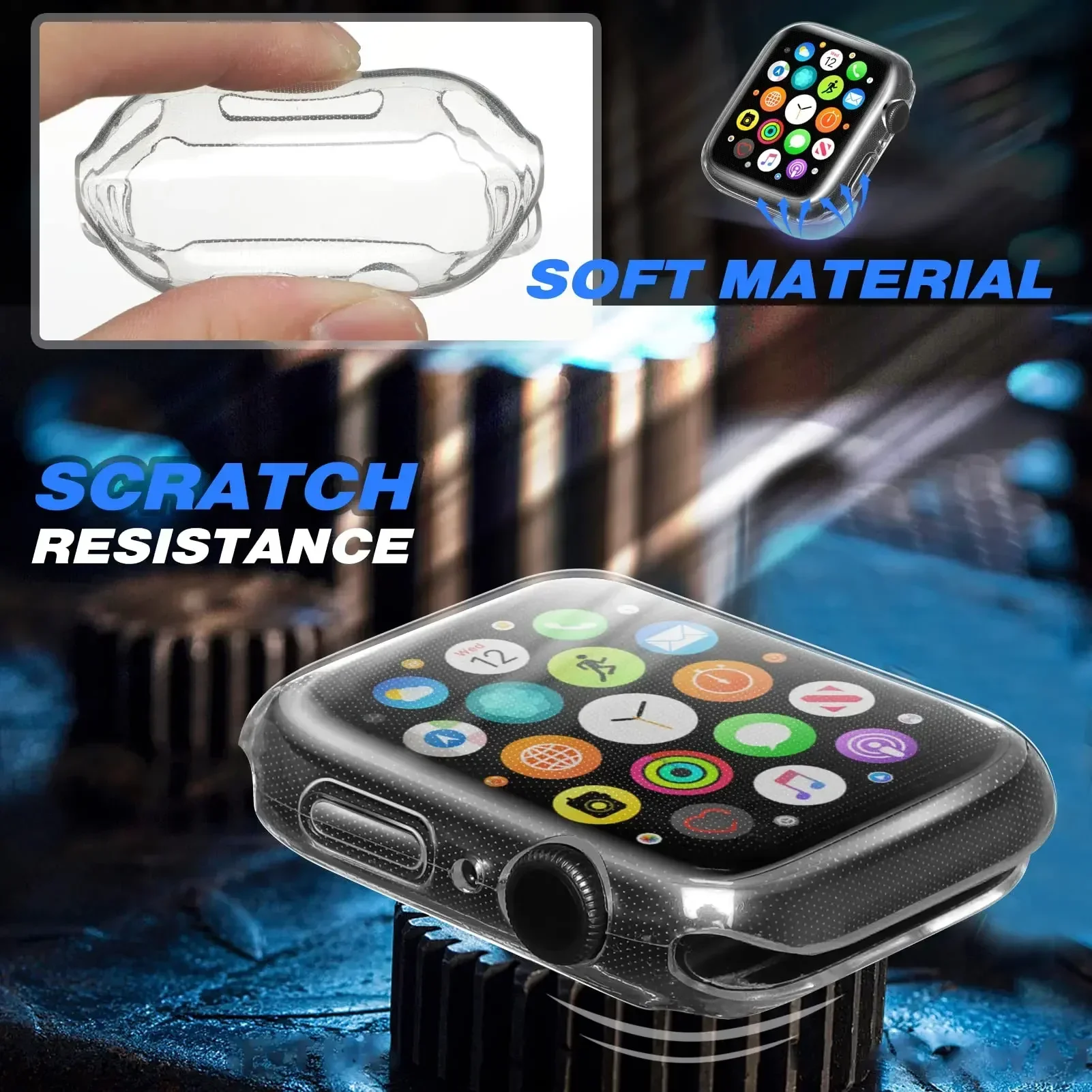 Cover For Apple Watch Case 44m - Smartwatch Watches For Women Smart 리뷰 및 가격