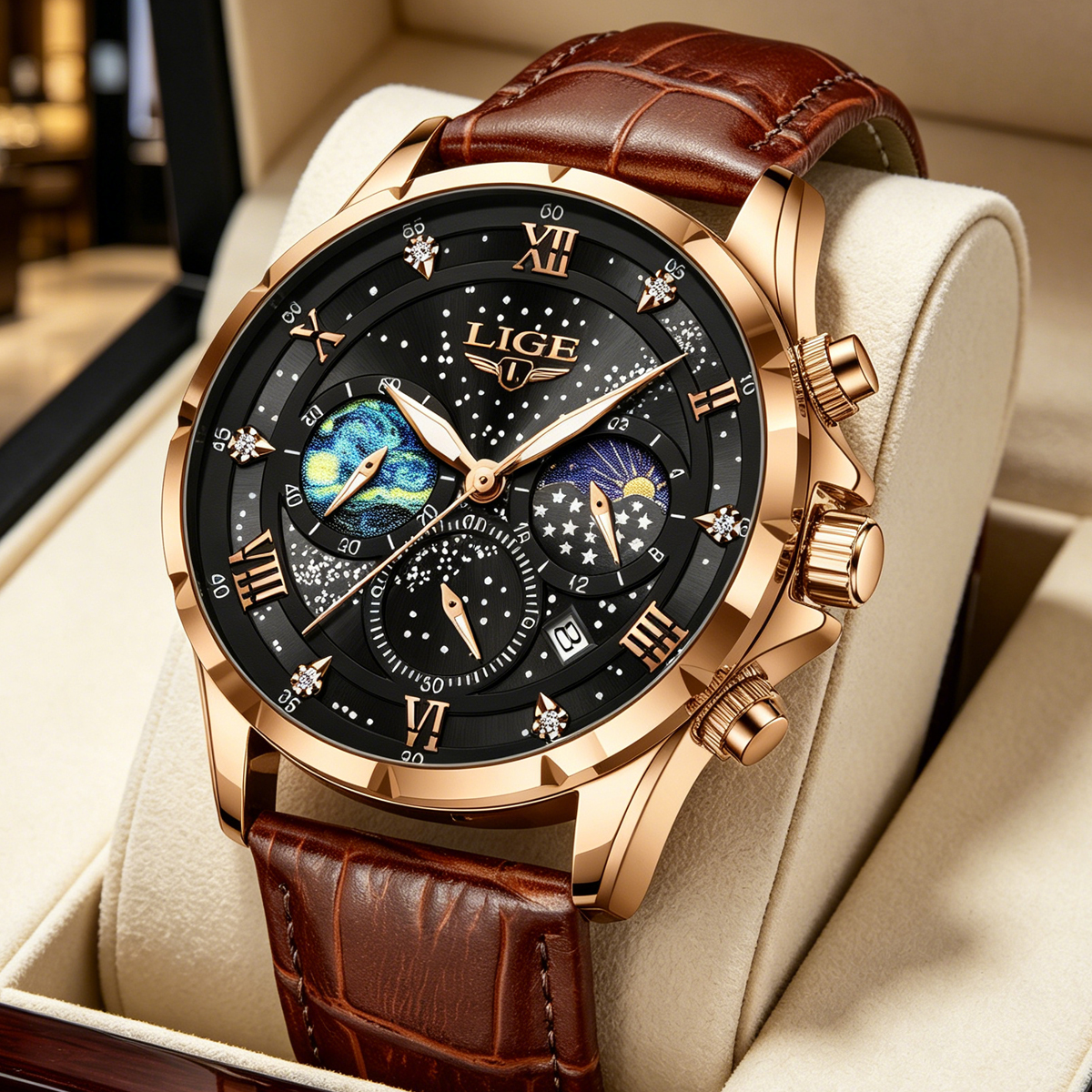 LIGE 2026 Top Luxury Brand Men - Smartwatch Army Watches For Men 리뷰 및 가격