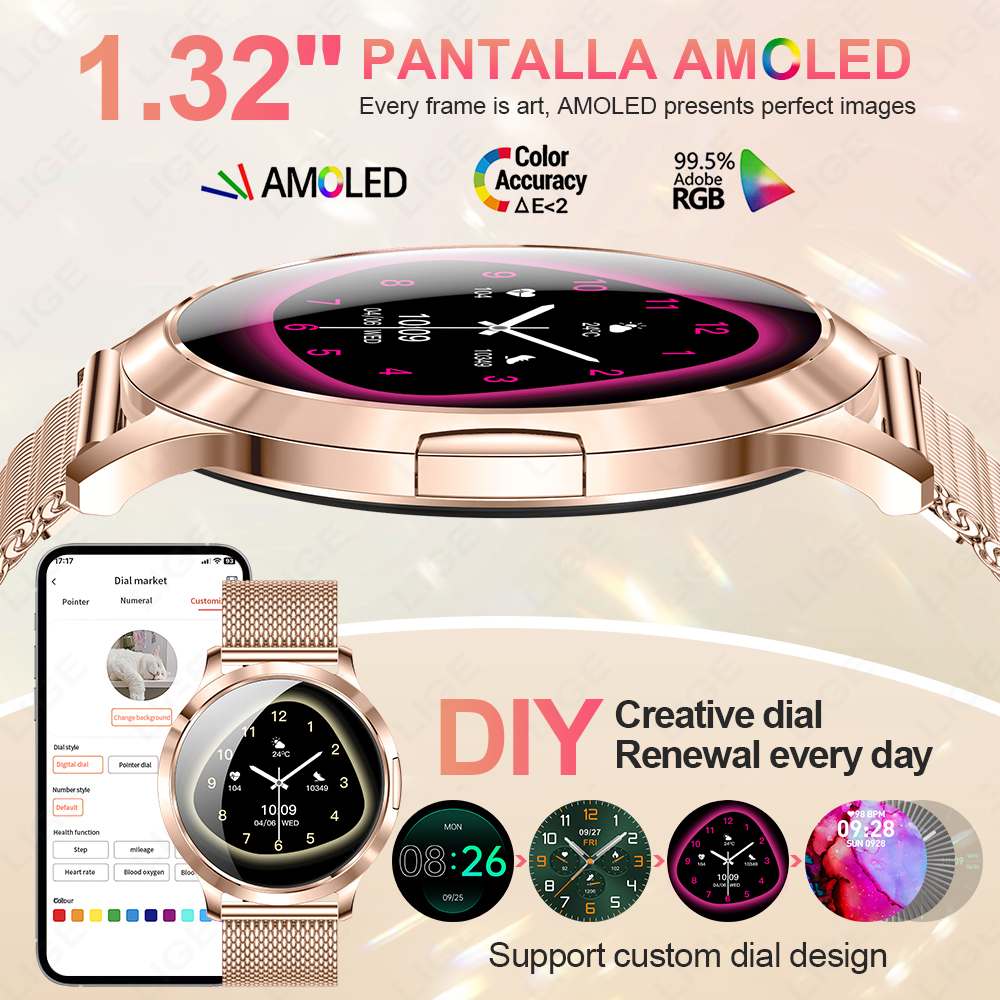 LIGE 2026 New Smart Watch Wome - Smartwatch New Watches For Women 리뷰 및 가격