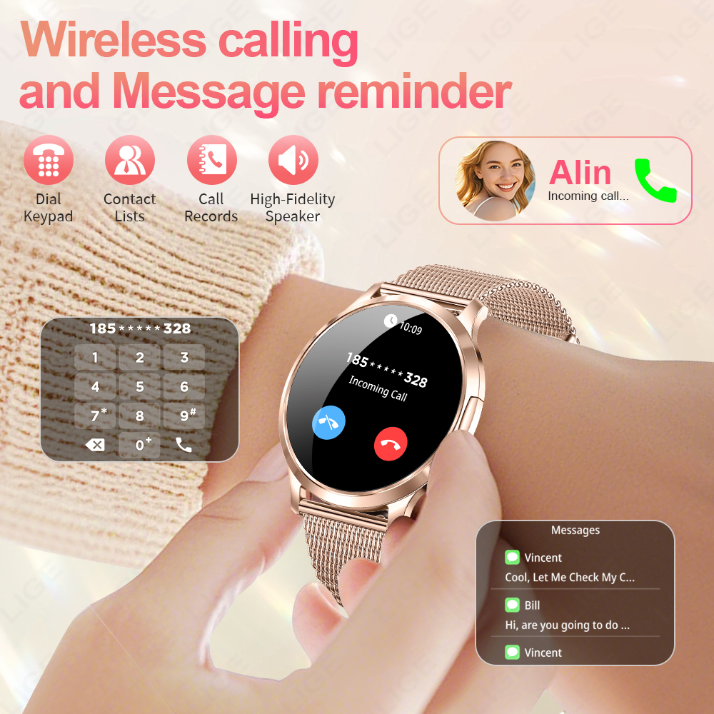 LIGE 2026 New Smart Watch Wome - Smartwatch New Watches For Women 리뷰 및 가격