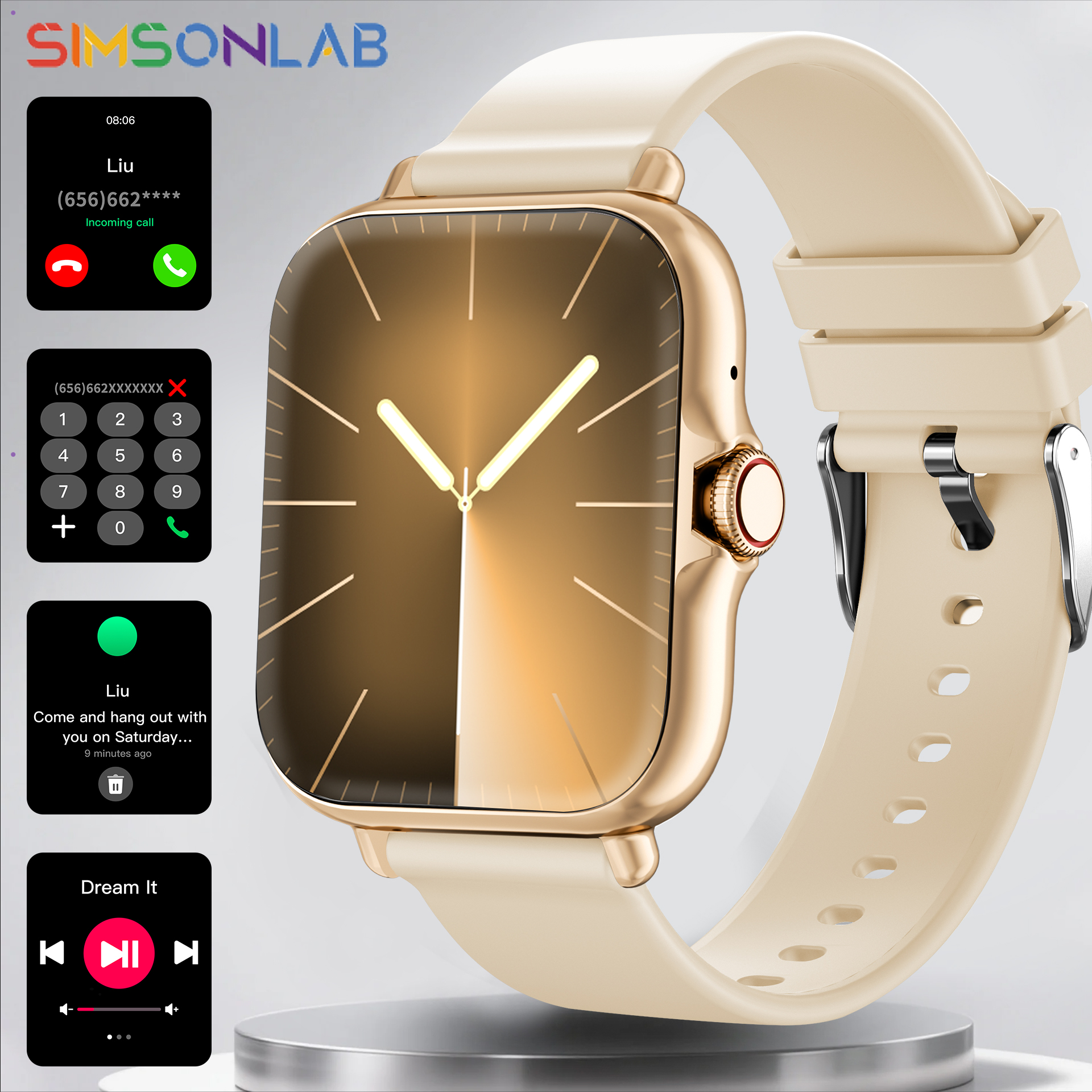 Birthday Gift for Men Women Ne - Smartwatch Watches Birthday Gift For Men 리뷰 및 가격