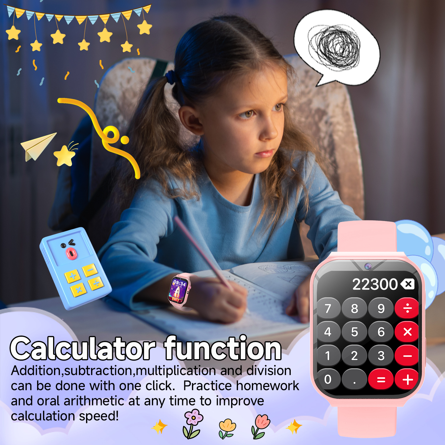 Study Partners for Kids HD Cam - Smartwatch Watches For Kid Girl 리뷰 및 가격