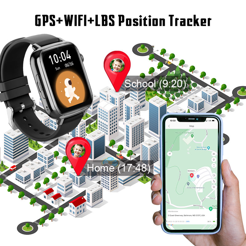 Wonlex KT34 Children's Smart W - Smartwatch Watches For Kids With Gps 리뷰 및 가격