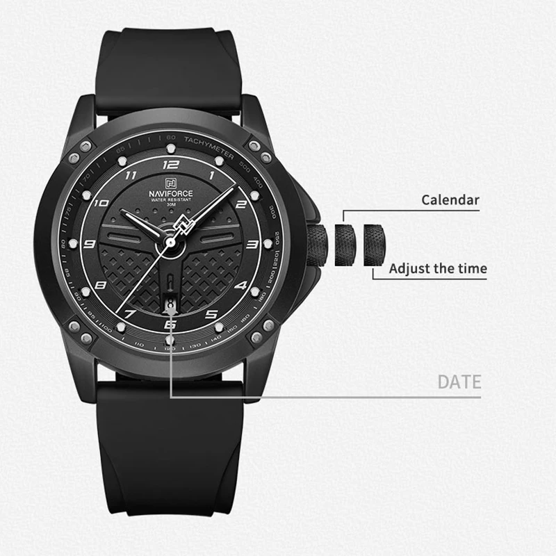 NAVIFORCE 8031 Men Wristwatch  - Smartwatch Army Watches For Men 리뷰 및 가격