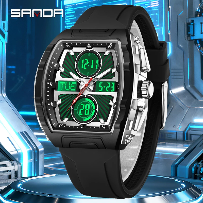 SANDA Fashion Trend Men's Watc - Smartwatch Trending Watches For Men 리뷰 및 가격