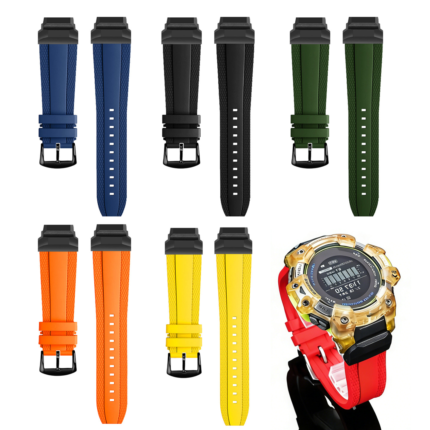 Modified Waterproof Fluorine R - Smartwatch Casio Watches For Men 리뷰 및 가격