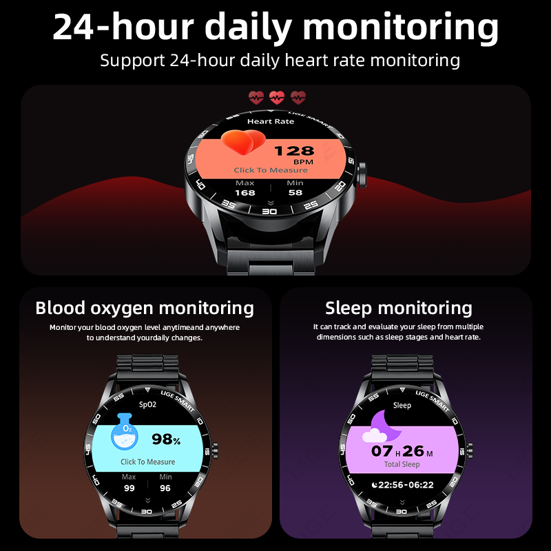 LIGE New Men's Smart Watch 1.3 - Smartwatch Watches Birthday Gift For Men 리뷰 및 가격
