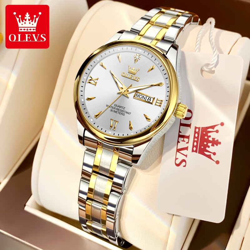 OLEVS 9806 Classic Women's Wat - Waterproof Diving Watch 리뷰 및 가격
