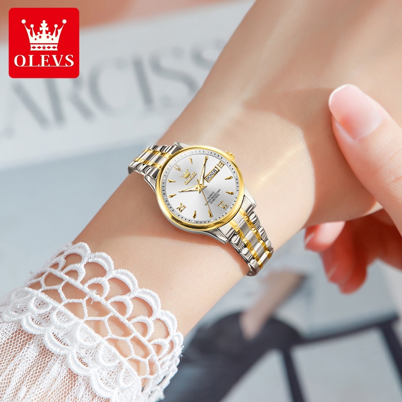 OLEVS 9806 Classic Women's Wat - Waterproof Diving Watch 리뷰 및 가격