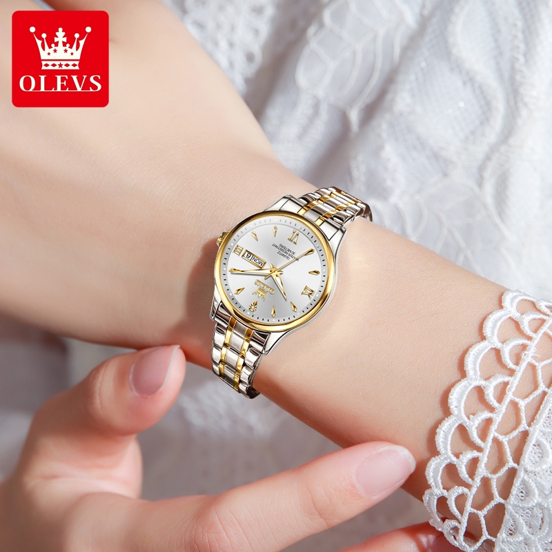 OLEVS 9806 Classic Women's Wat - Waterproof Diving Watch 리뷰 및 가격