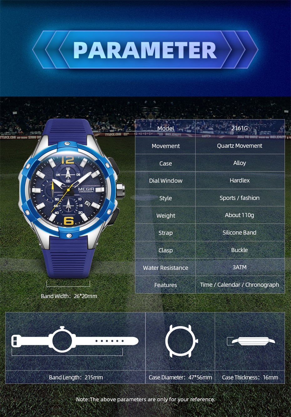 MEIGR Men's Sports Chronograph - Smartwatch Army Watches For Men 리뷰 및 가격