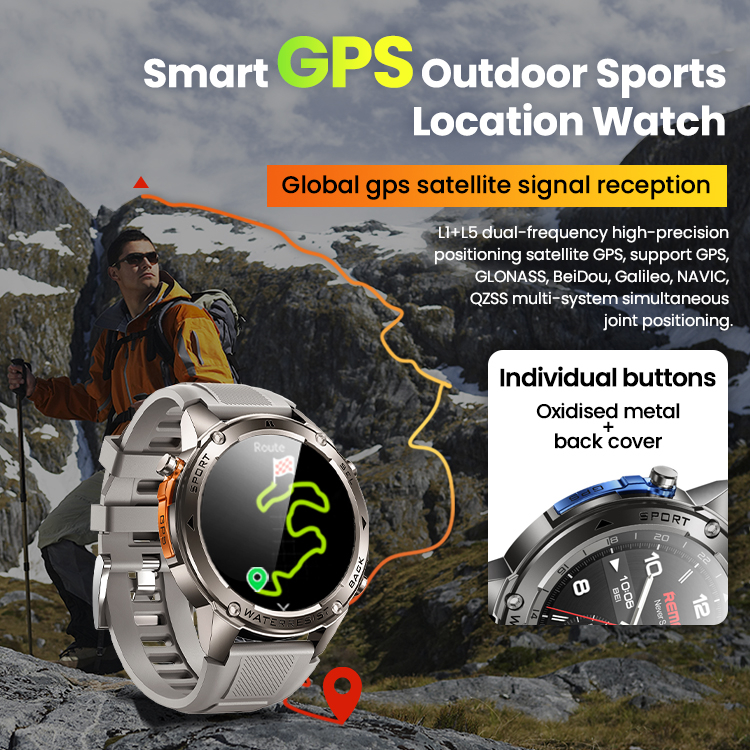 Outdoor Military-Grade GPS Sma - Waterproof Diving Watch 리뷰 및 가격