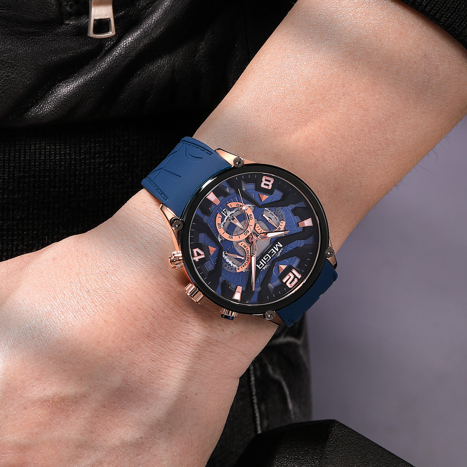 MEGIR Men's Sports Chronograph - Smartwatch Army Watches For Men 리뷰 및 가격
